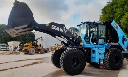 OPENTRADE BOLIVIA PRESENTA EL PRIMER CARGADOR FRONTAL 100% ELÉCTRICO EN EL PAÍS