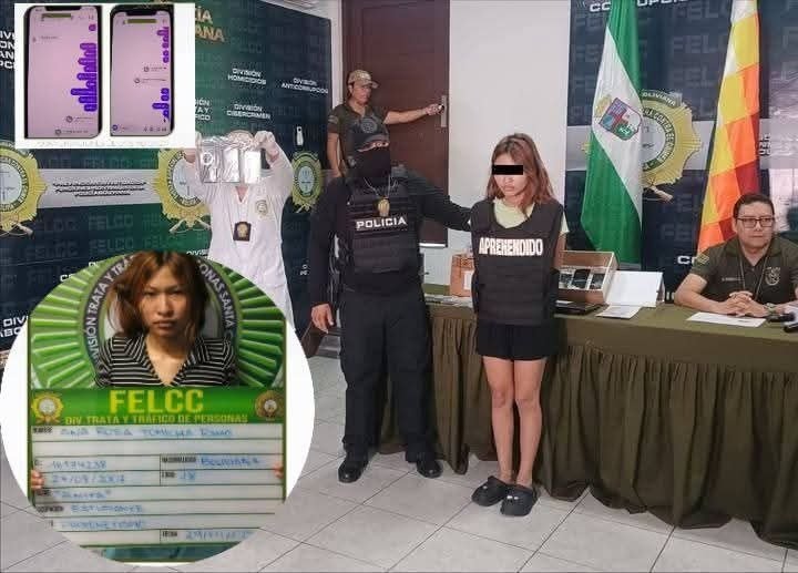 APREHENDEN A ESTUDIANTE ACUSADA DE RECLUTAR A MENORES PARA FINES DE EXPLOTACIÓN SEXUAL