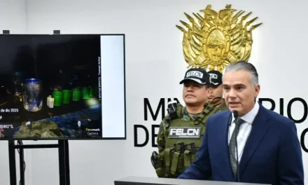 GOBIERNO ADVIERTE: “NO HABRÁ CONVIVENCIA CON EL NARCOTRÁFICO” EN BOLIVIA