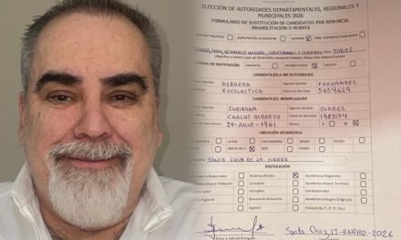 CARLOS SUBIRANA ASUME LA CANDIDATURA A LA ALCALDÍA DE SANTA CRUZ POR LA ALIANZA ‘TODOS’