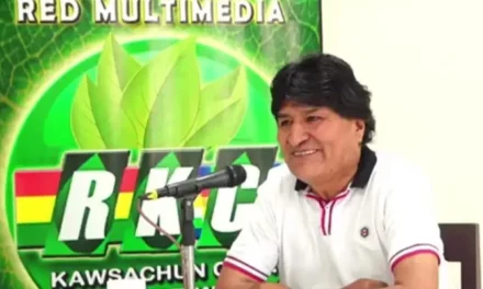 EVO MORALES NO TIENE REGISTRO DE SALIDA LEGAL