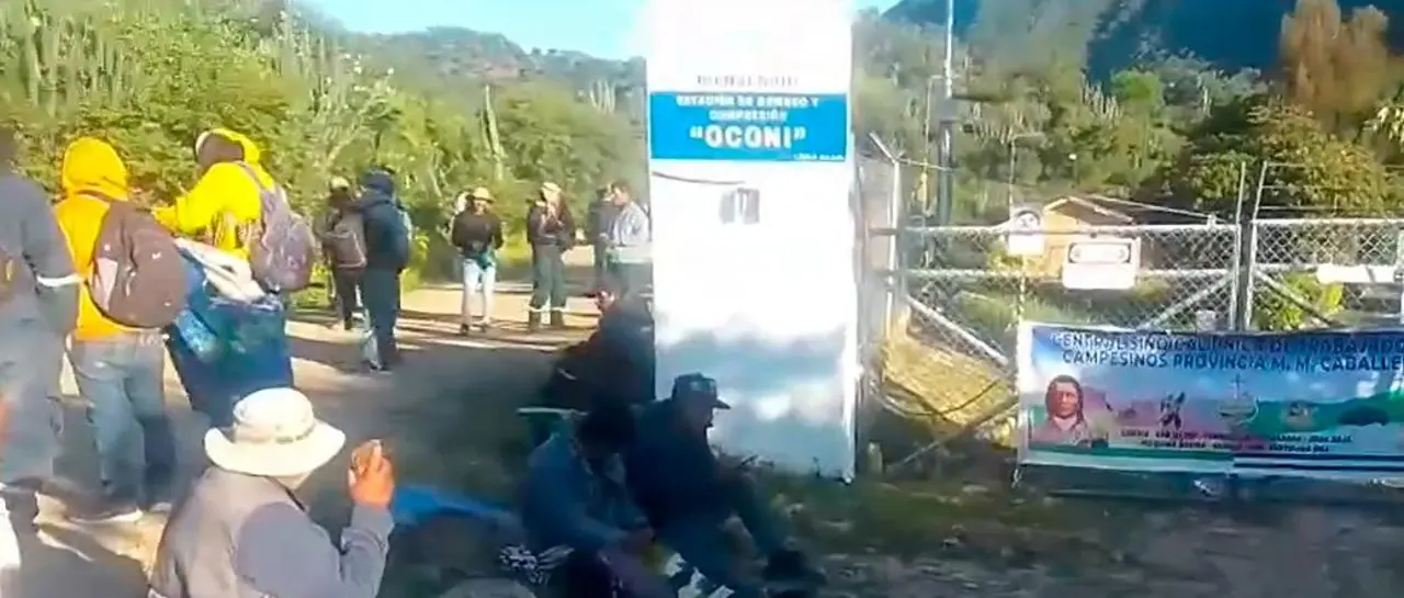 PRODUCTORES DE SAIPINA ANUNCIAN TOMA DE PLANTA DE BOMBEO DE OCONI POR EL DS 5503